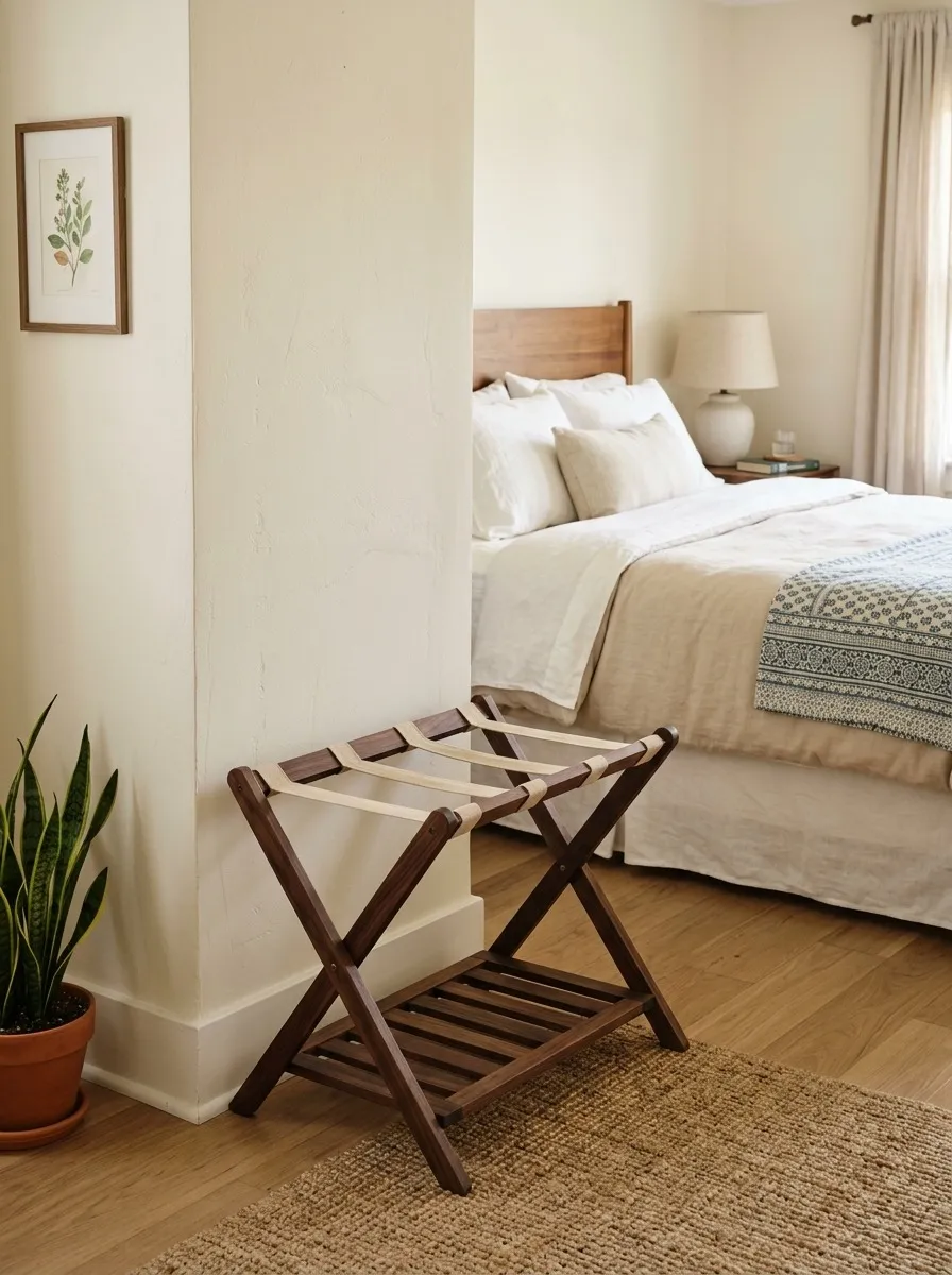 Add a Luggage Rack or Stand