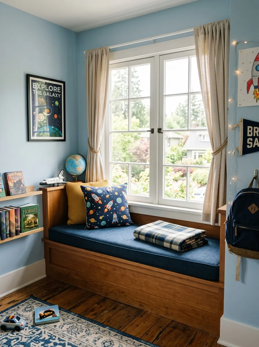 Add a Cozy Window Seat