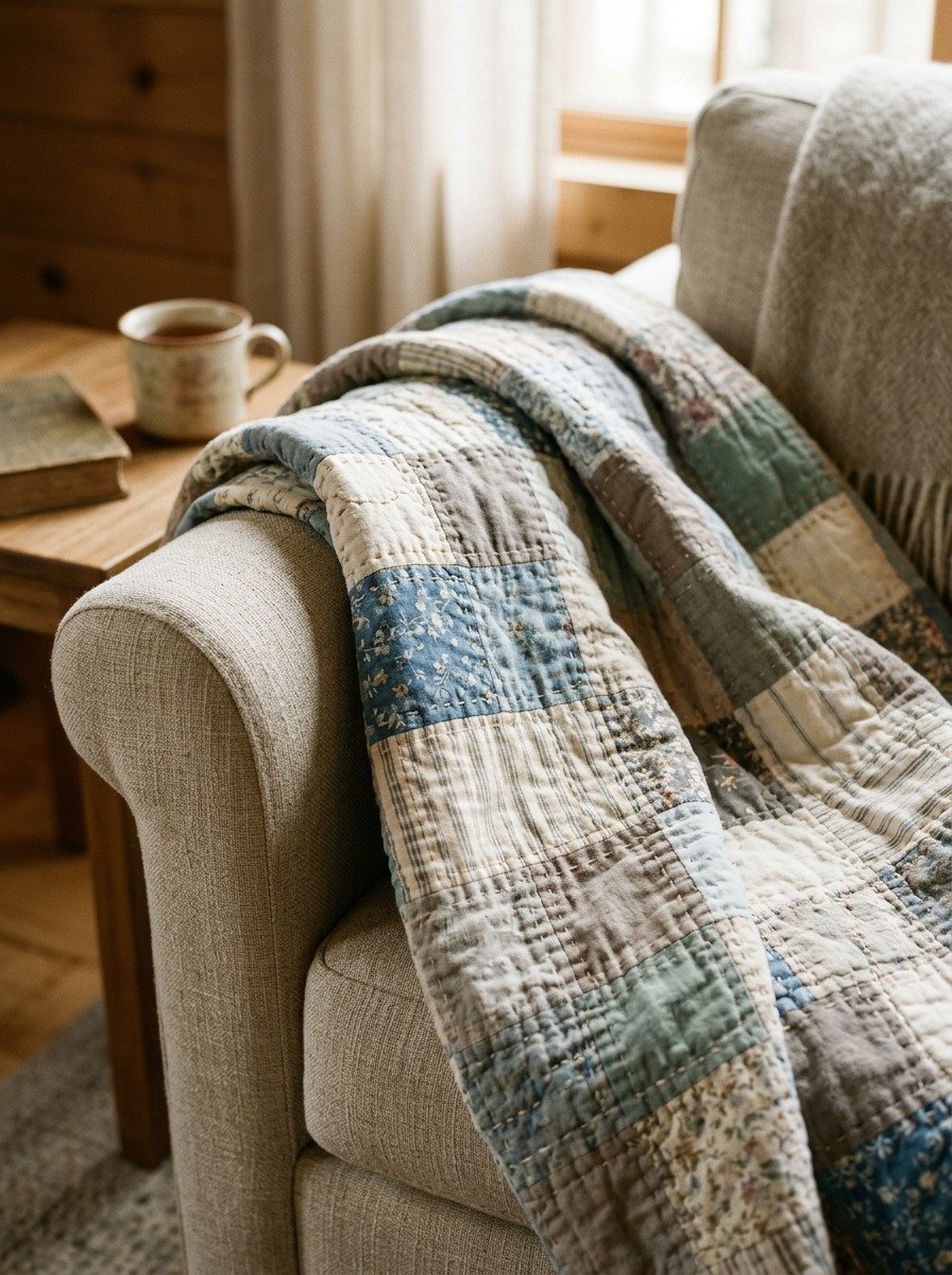 Hand Stitched Quilted Throws