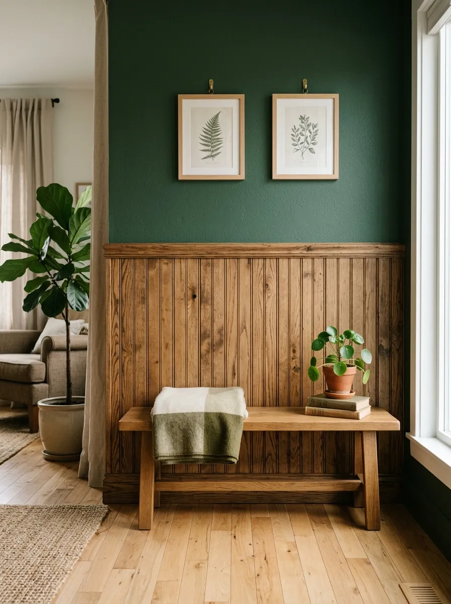 Half Paneled Walls