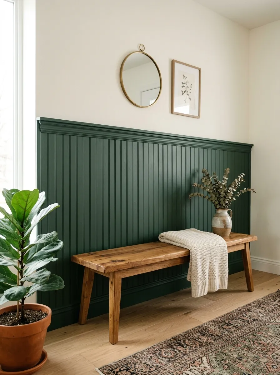 Half Paneled Walls
