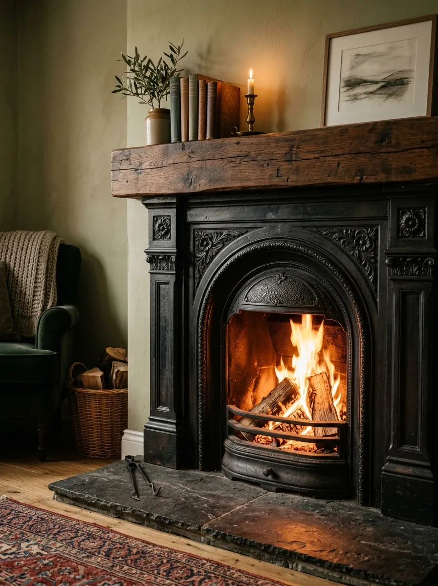 Cast Iron Fireplace Accents