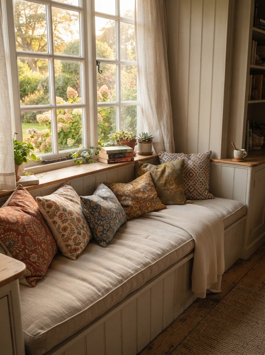 Style a Window Seat or Nook