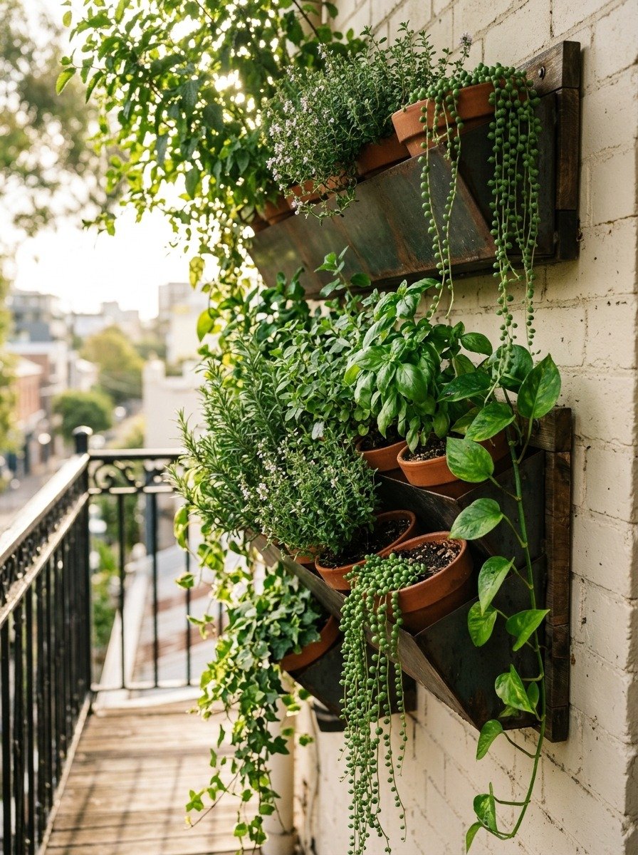 Add Vertical Planters to Save Floor Space