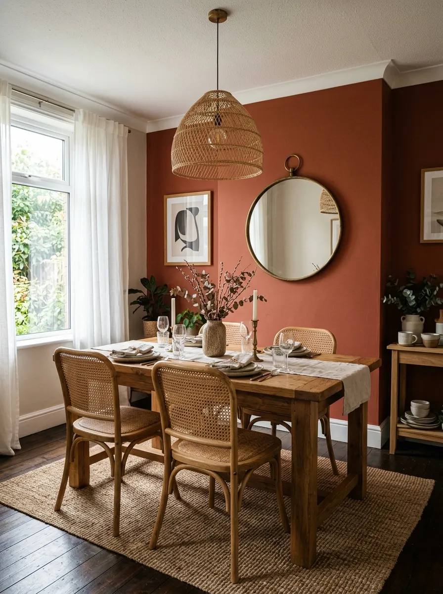 Terracotta Accent Walls