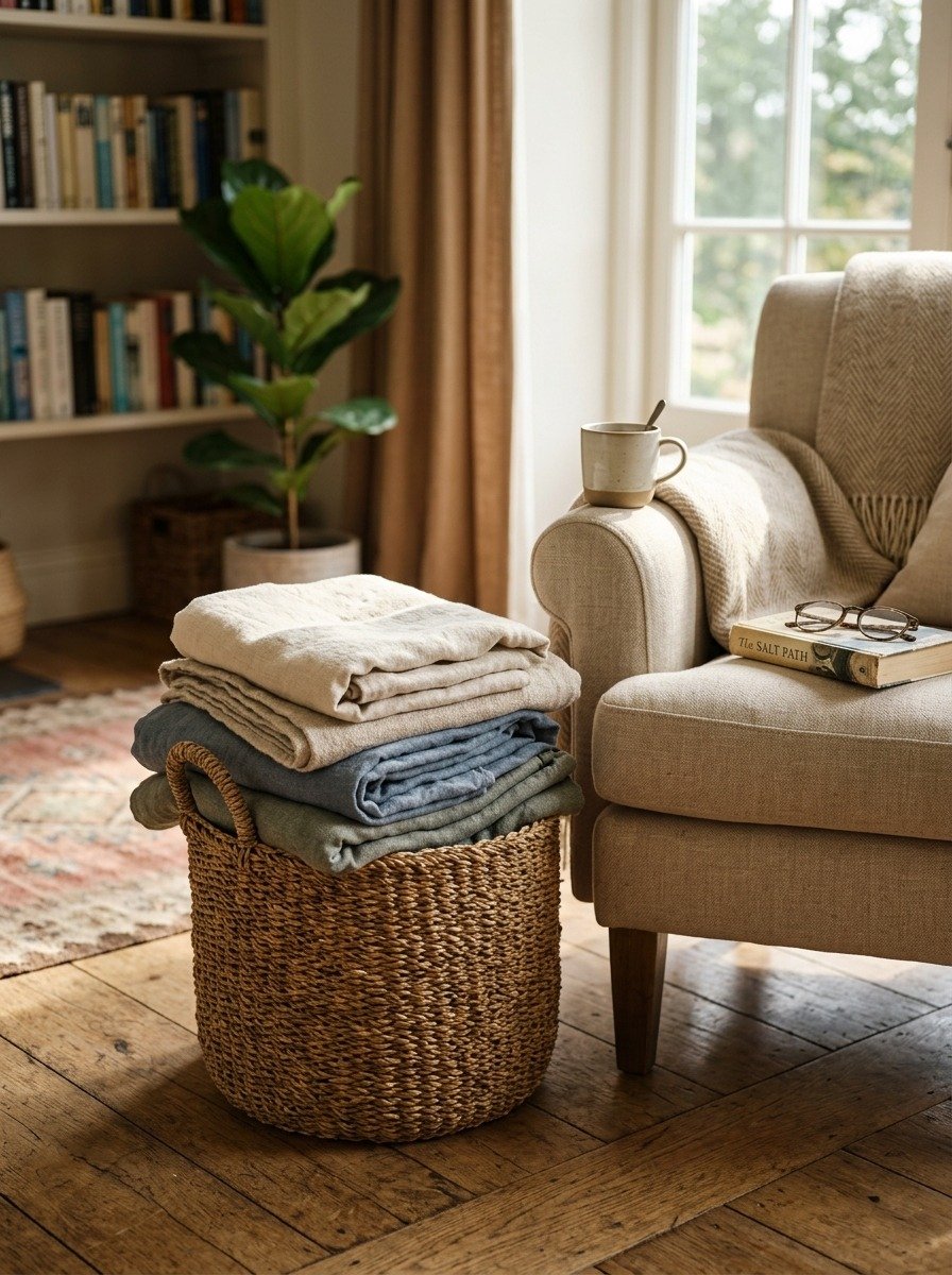 Woven Basket Storage