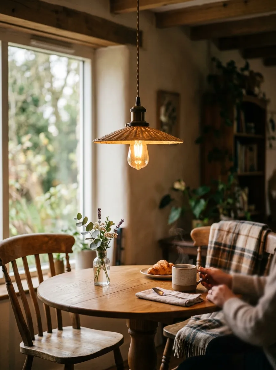 Hang A Pendant Light Above The Table