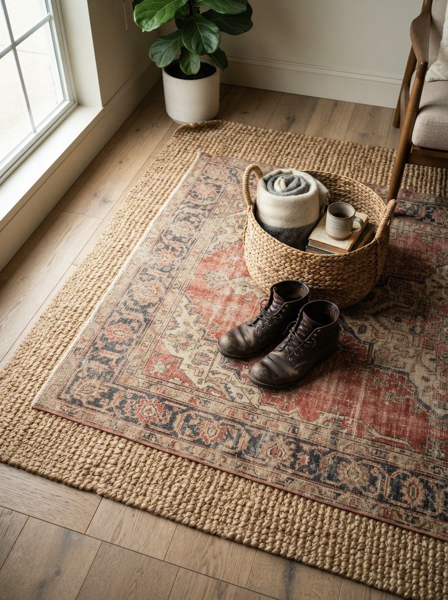 Layer Persian and Oriental Rugs