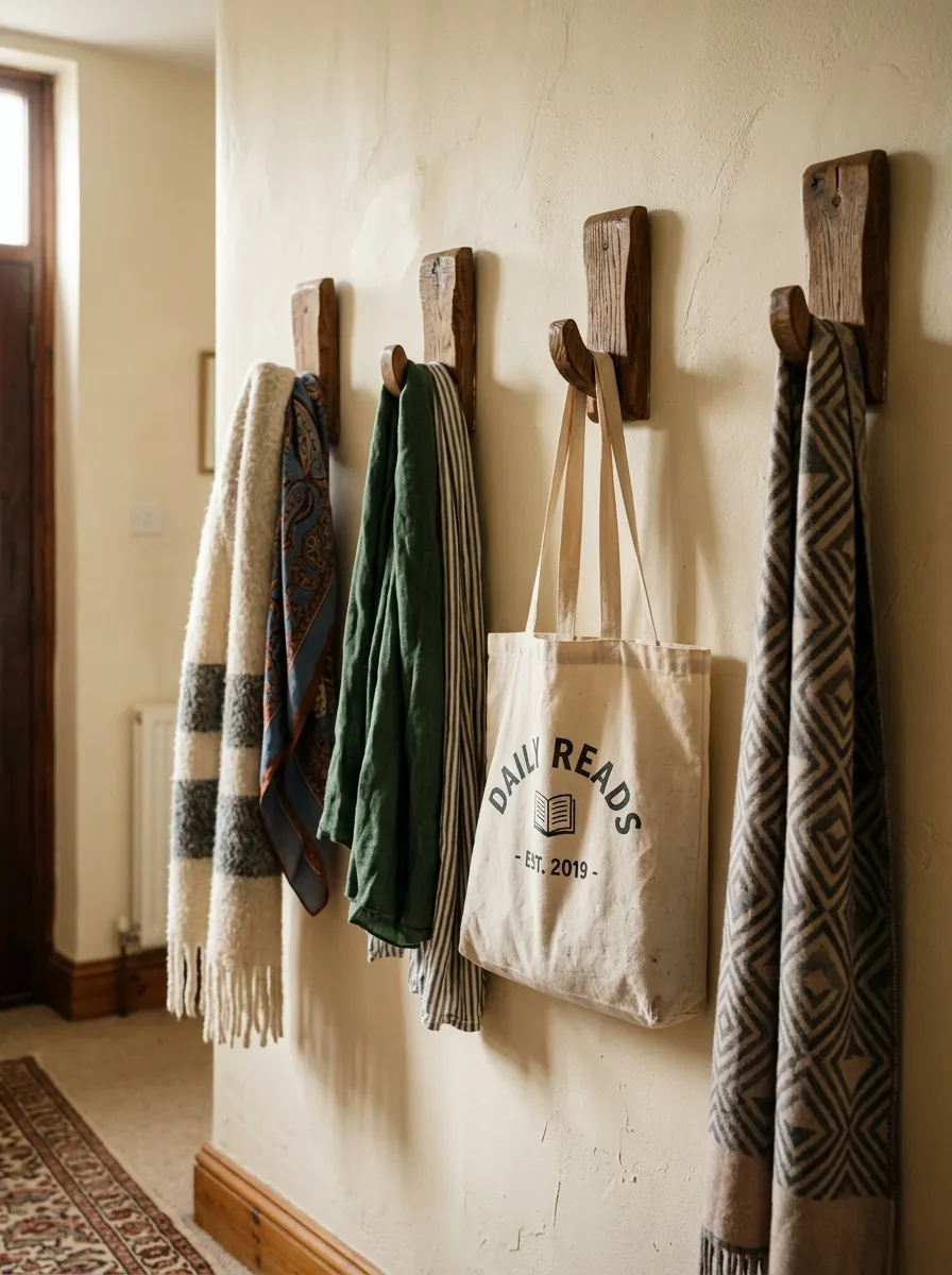 Wall Mounted Coat Hooks