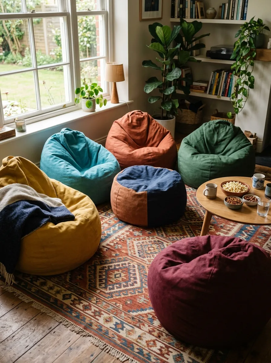 Bean Bag Lounge Zone