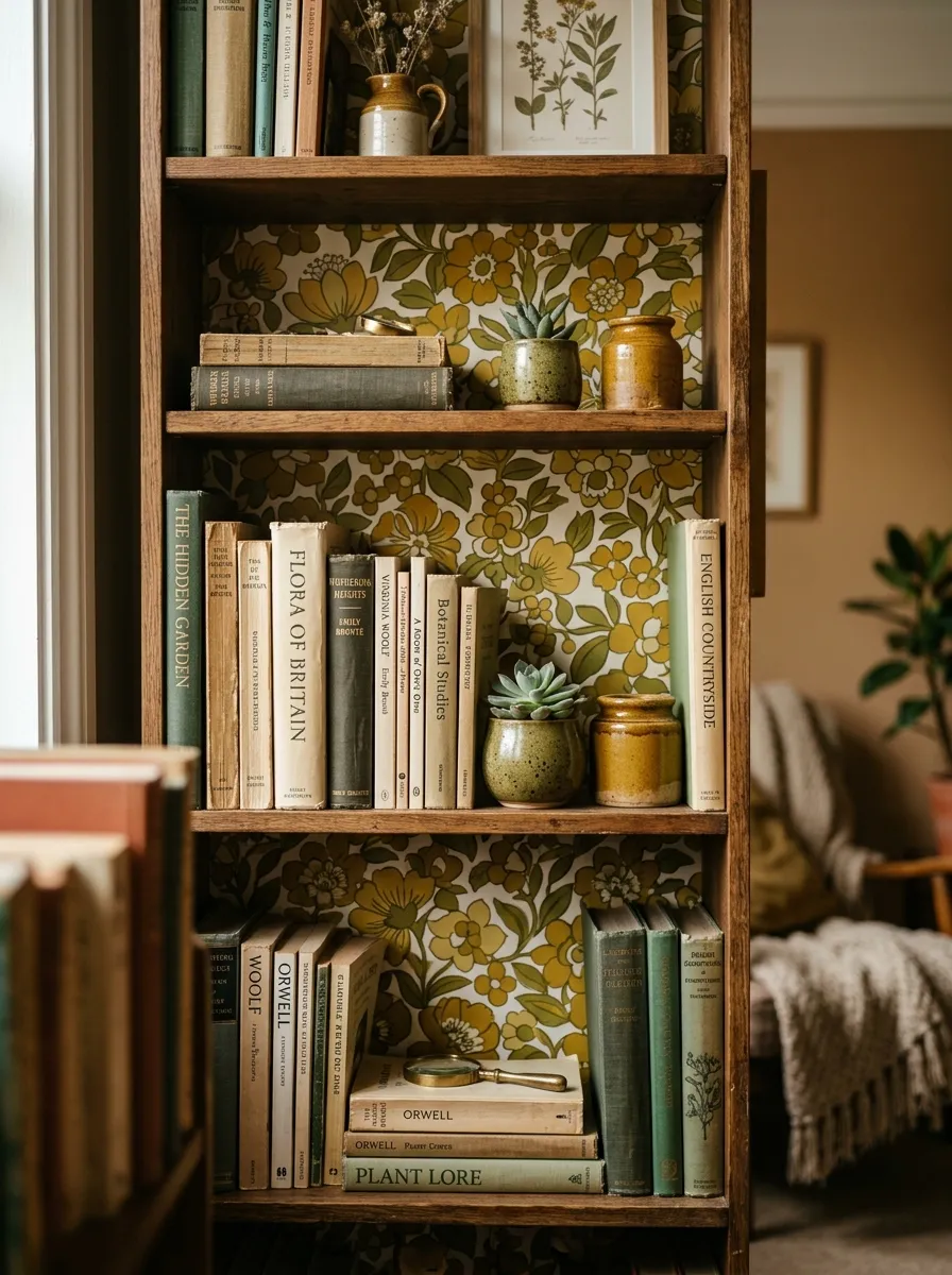 Bookshelf Backing Pop