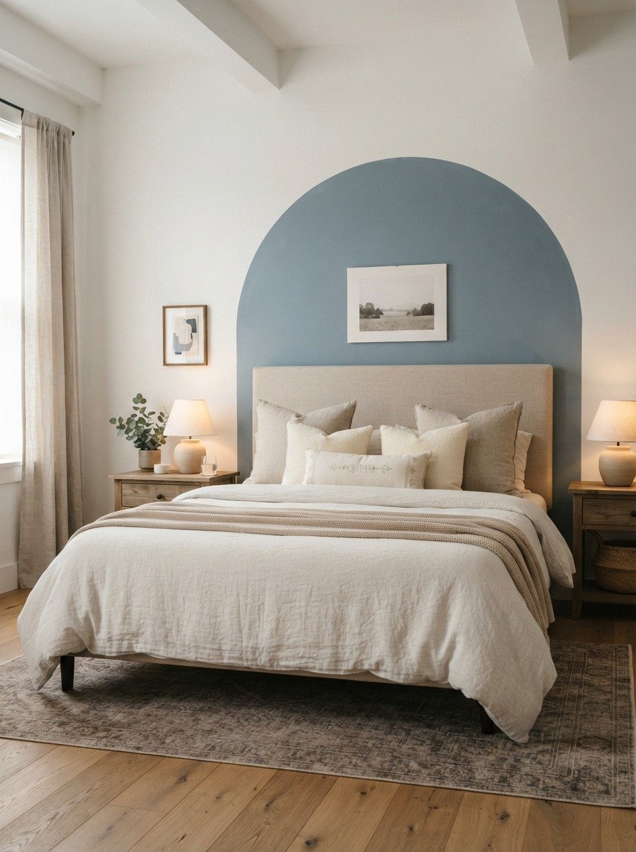 Arch Shaped Accent Wall