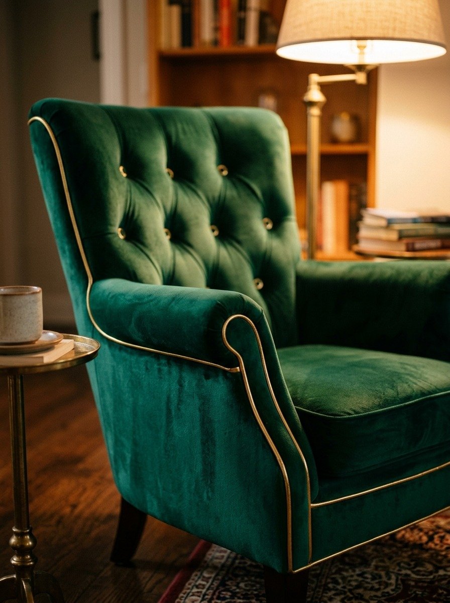 Rich Jewel Tone Accents