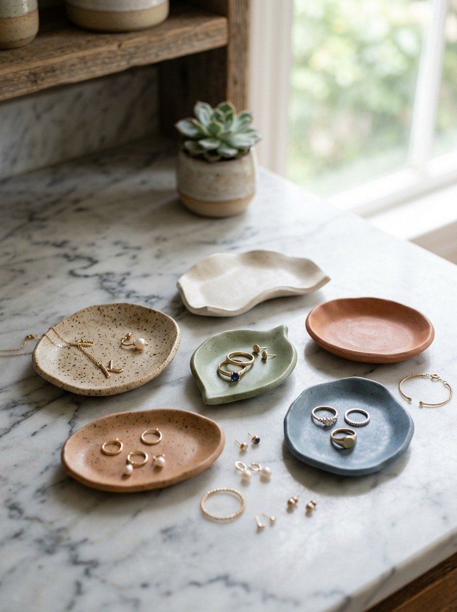 DIY Clay Trinket Dishes