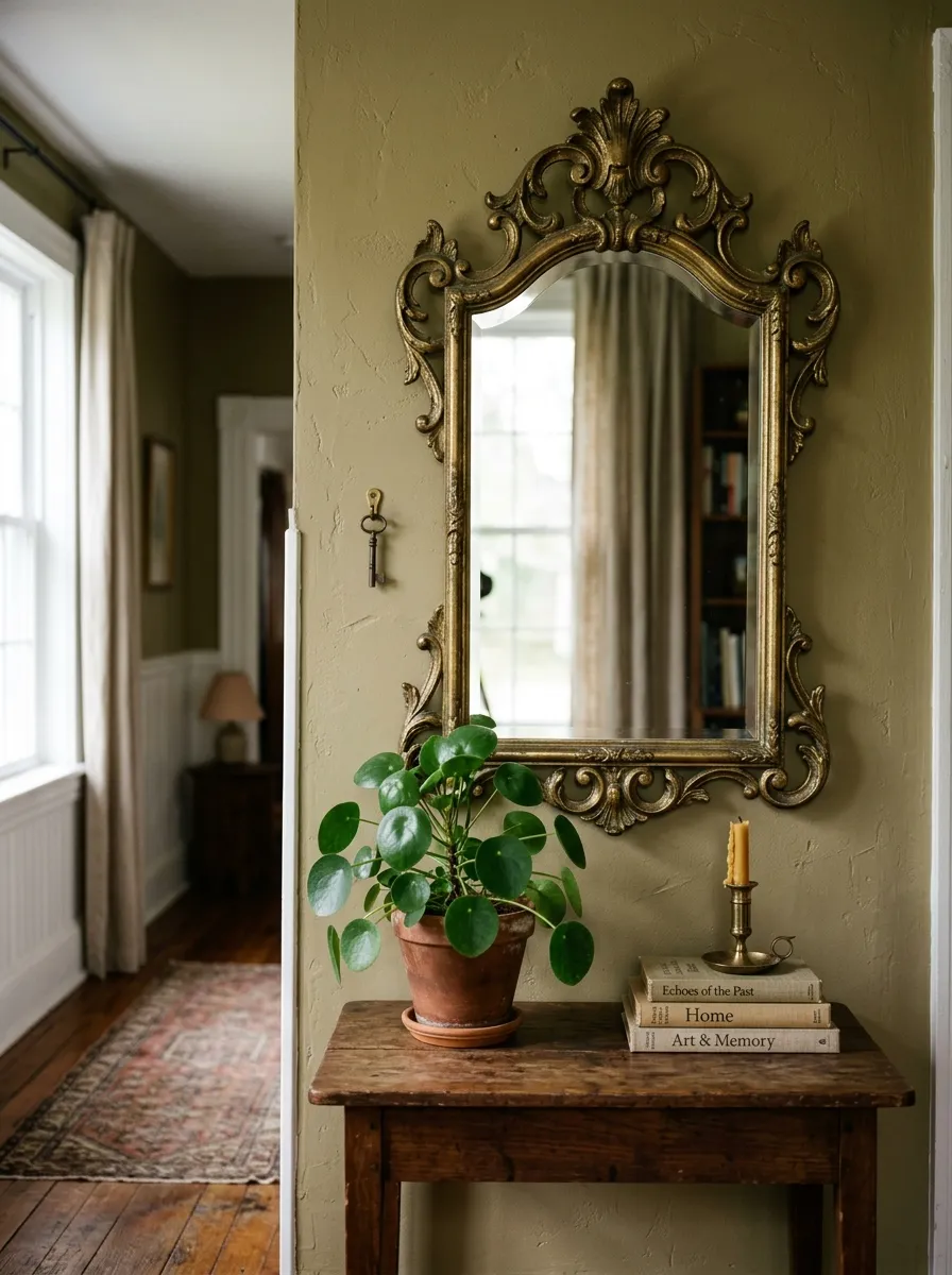 Vintage Mirror Display