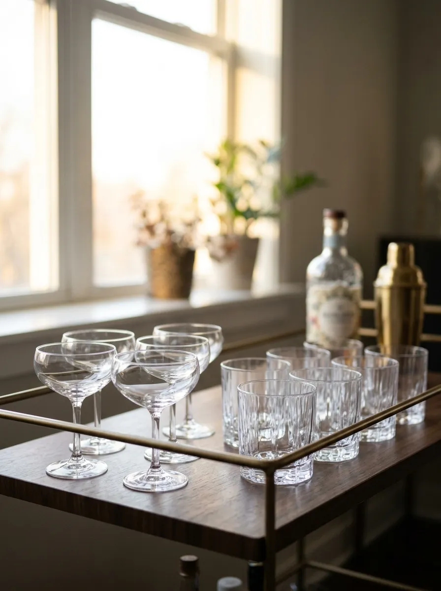 Group Matching Glassware by Type