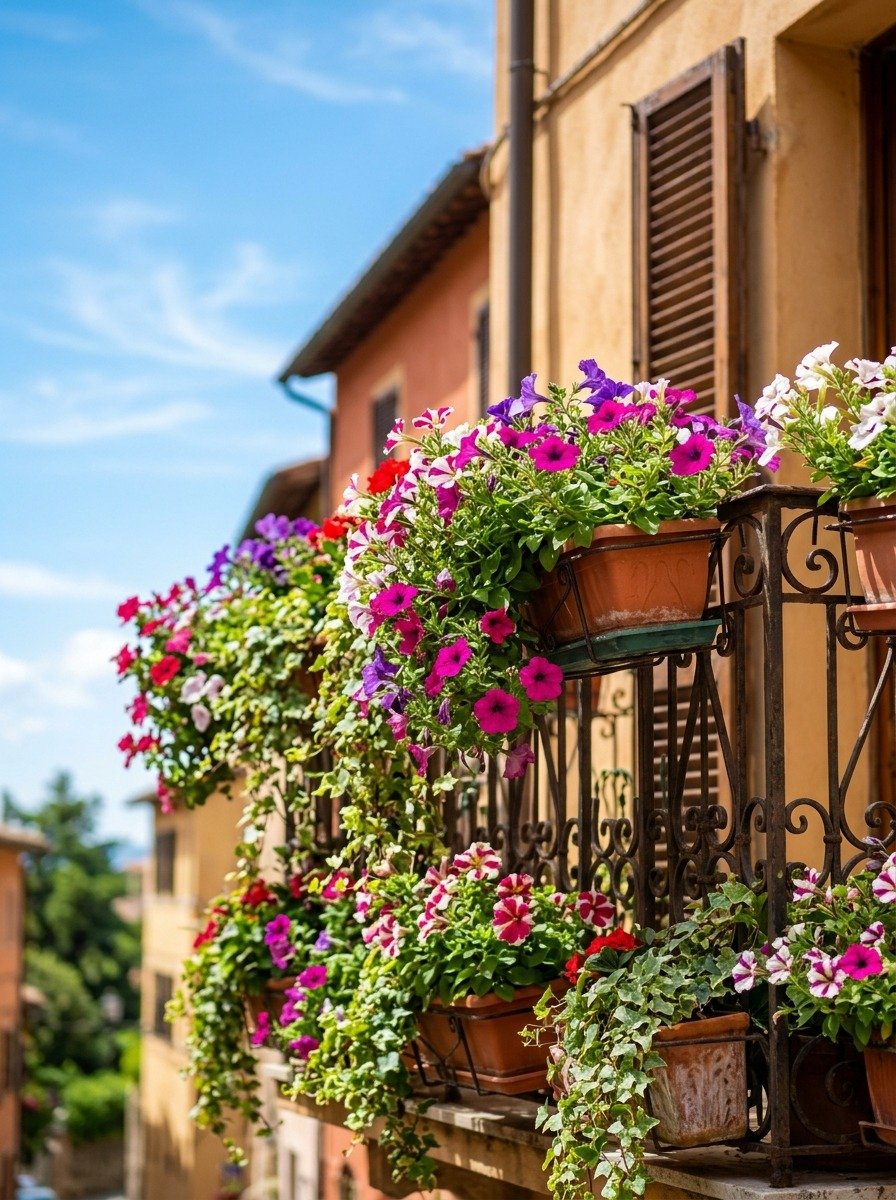 Use Railing Planters for Extra Greenery
