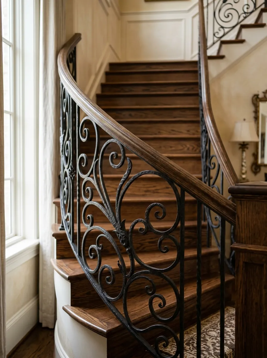 Upgrade to a Wrought Iron Railing