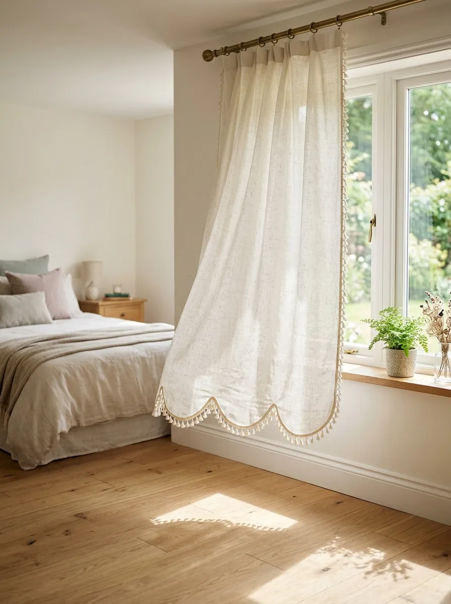 Use Scalloped Edges for a Feminine Touch