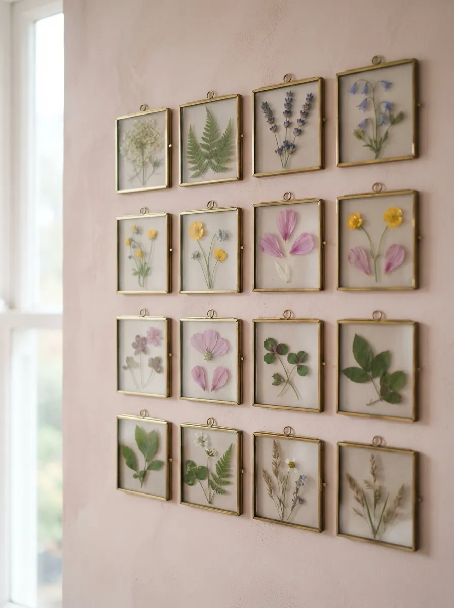 Pressed Flower Frames