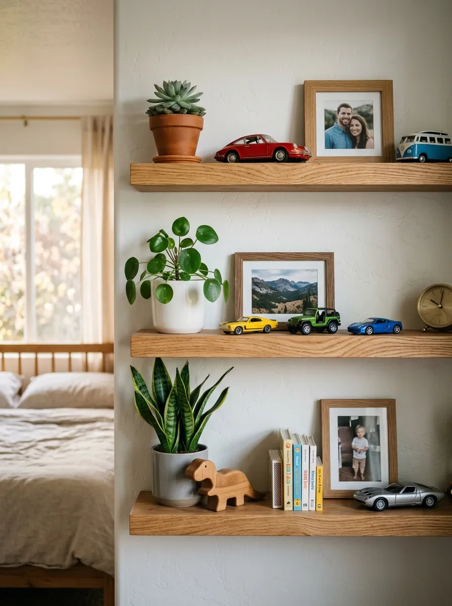 Install Floating Shelves