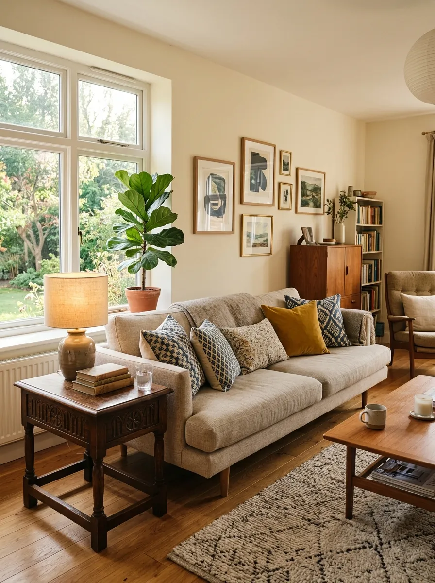 Vintage And Modern Mixed