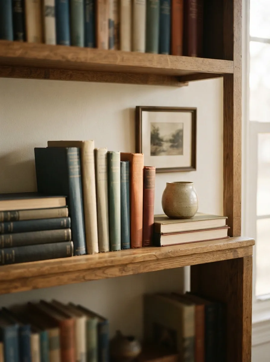 Style Your Bookshelves With Intention