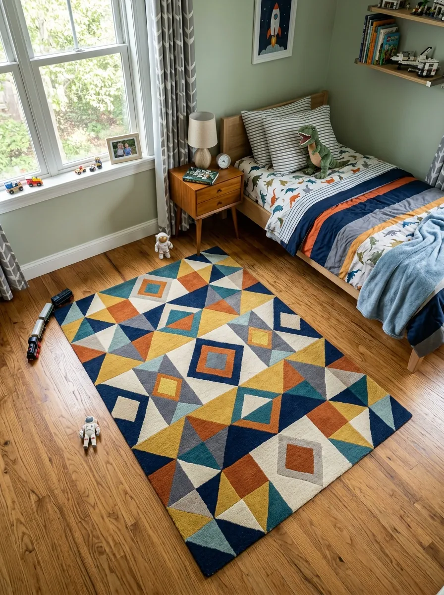 Add a Fun Area Rug
