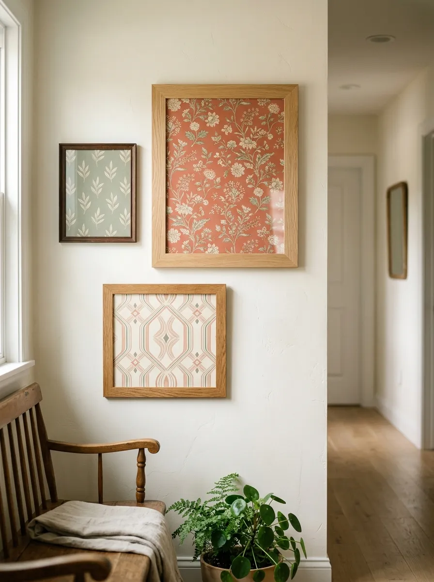 Framed Wallpaper Art