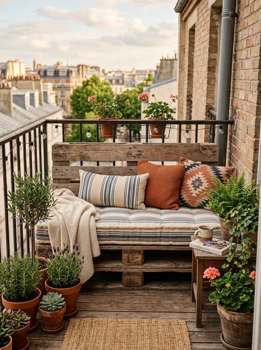 Build a Pallet Bench for a Rustic Touch
