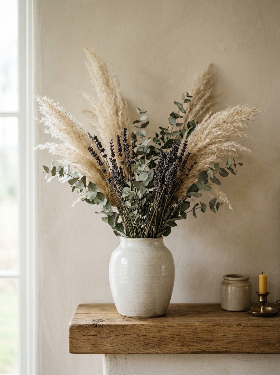 DIY Dried Flower Arrangements