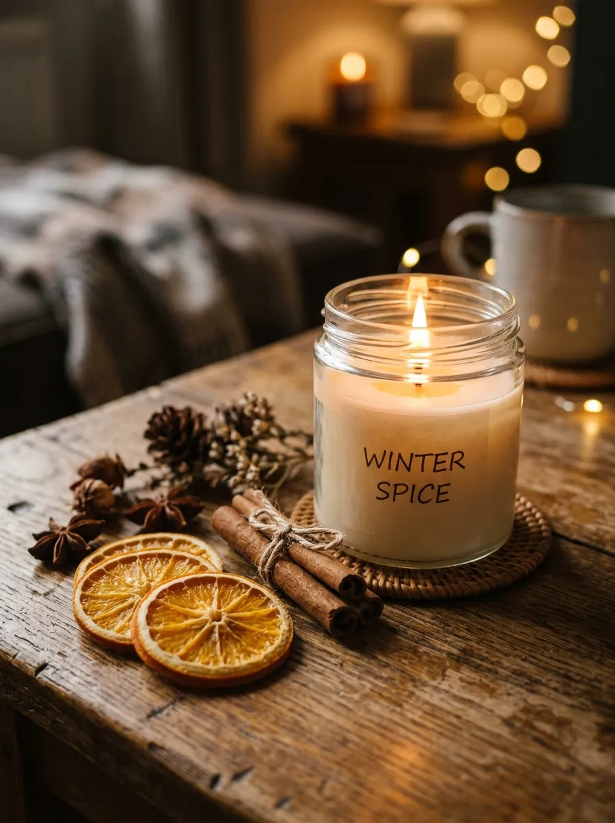 Swap In a Winter Scented Candle