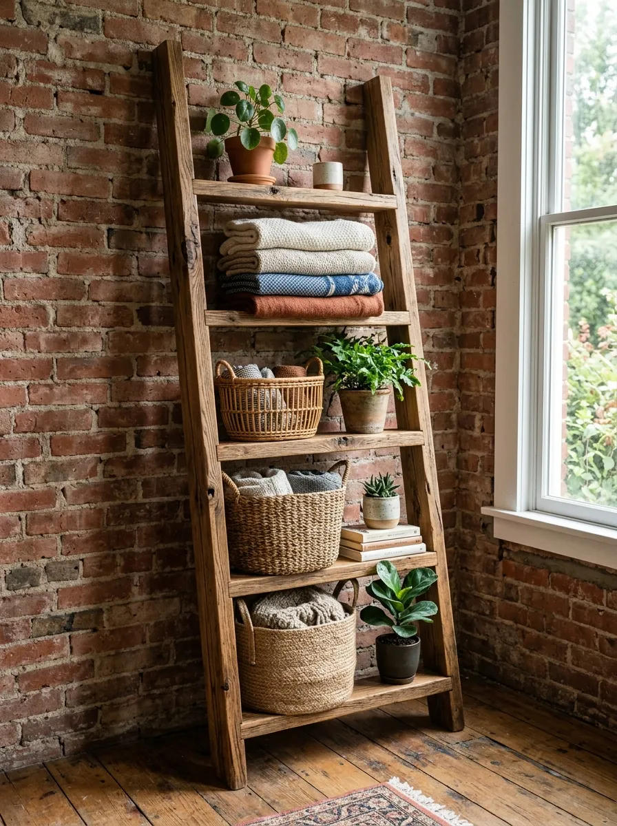 Display A Ladder Shelf