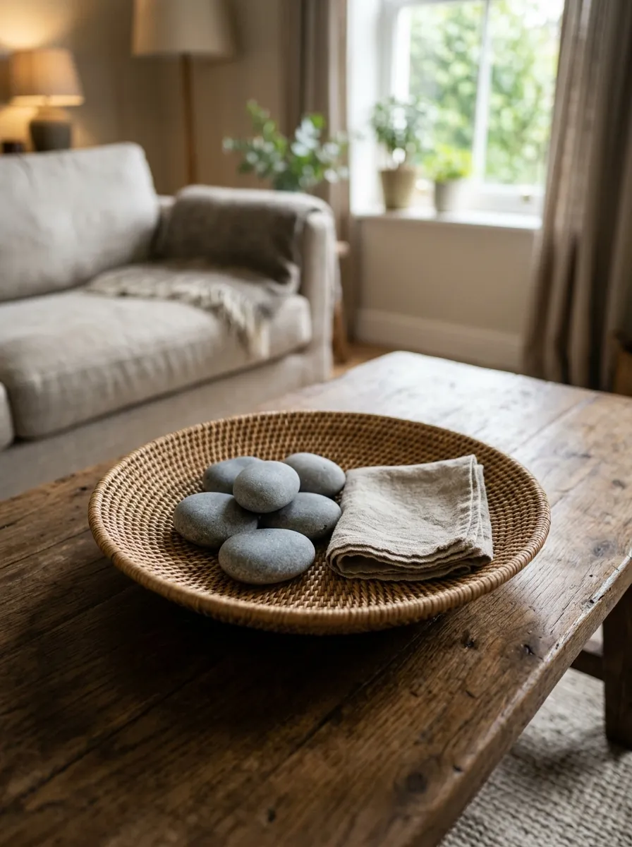 Use A Decorative Bowl For Small Items