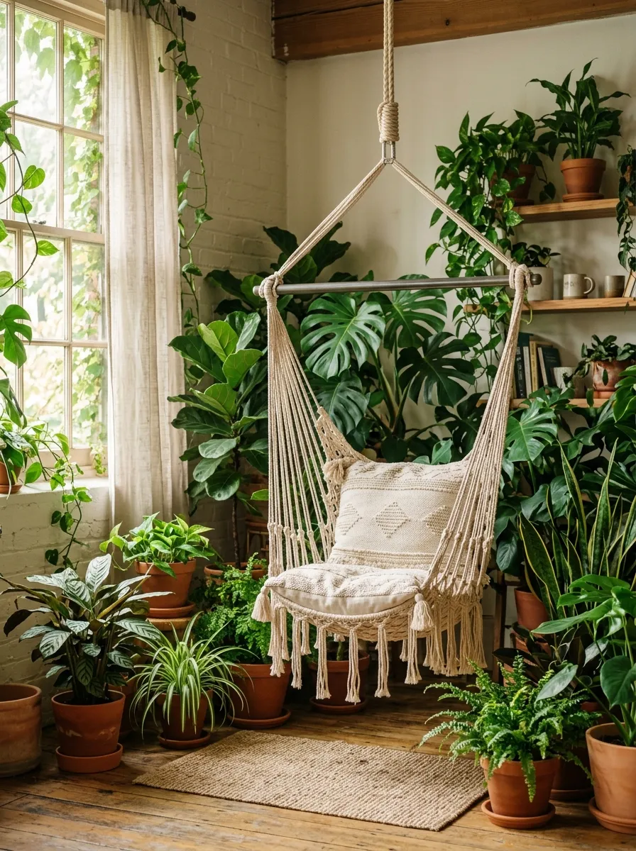 Plant Corner Swing Oasis