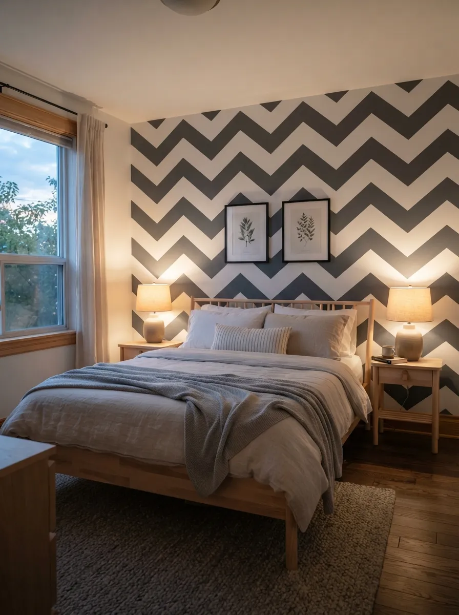 Chevron Accent Wall