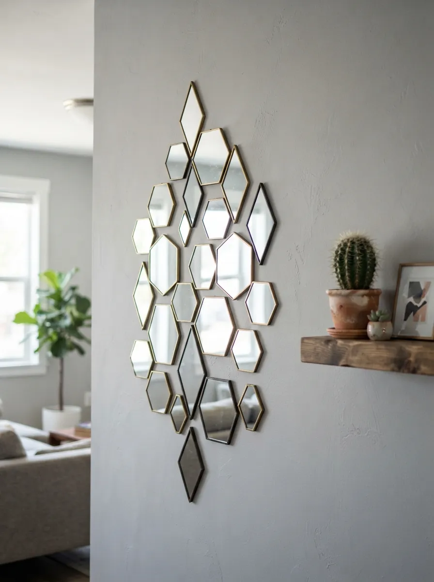 Geometric Mirror Cluster