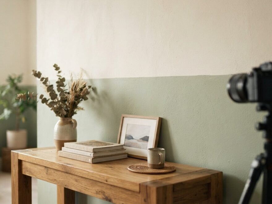 Bold two tone decor wall ideas
