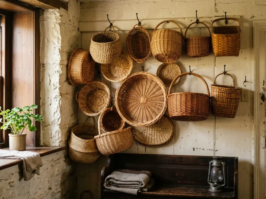 Basket Wall Decor Ideas