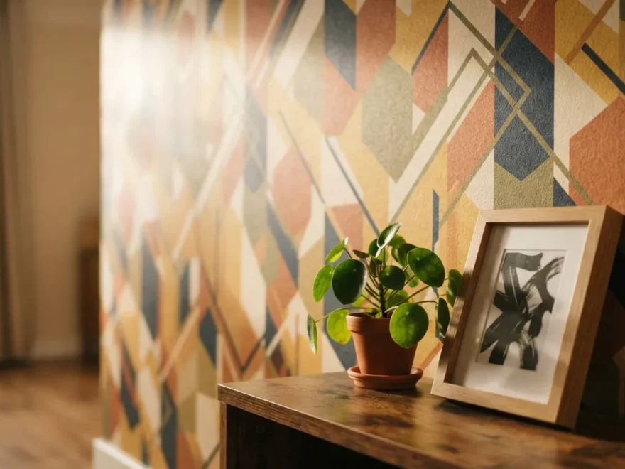 Pattern wall decor ideas